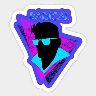 Totally radical Sticker